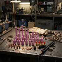 Welding Torch Accessory Kit Metal Joining Torch Consumables Reliable Collet Body for Welders