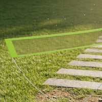Portable Badminton Net System Easy Installation Freestanding Badminton Rapid Assembly Setup