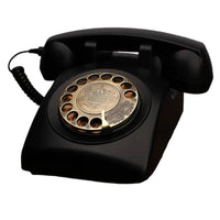 Rotary Phone Vintage Retro Landline Phone Classic for Home Office
