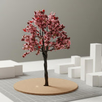 Ready to Use Architectural Model Tree High Simulation Miniature Model Tree Realistic Appearance for Architects, Sand Tables, School Projects