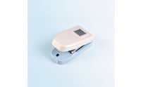 Spring-Loaded Paper Punch with Embossing Tool Compact Handheld Paper Punch Easy-Push Versatile for Journaling