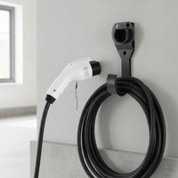 Easy to Install Charging Holder Space Saving Charging Cable Hook Tangle Avoidance for Garage
