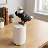 Decorative Soap Dispenser with Eagle Figurine Battery Powered Touchless Soap Dispenser Reliable Long-Lasting for Bathroom, Kitchen