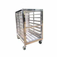 Enclosed Baking Rack Transparent for Pastry Shop