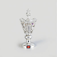 Gold Hollow Pattern Incense Burner Set for Home Decor