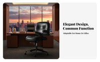 Height Adjustable Highspine managerial Chair with Armrests rotating Seat Ergonomic Design Office Furniture effortless Rolling casters for Students, Professionals, managerials, Study Room