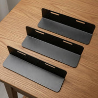 3 Pieces Slotted Mount Car Trunk Luggage Retainer Textured Face Metal Trunk Bracket