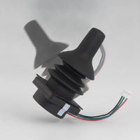 360-Degree Wheelchair Joystick Electric Wheelchair Control Lever Wired Joystick with Rubber Boot Universal