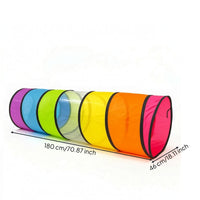 Crawl-Through Tunnel Indoor Children's Play Tunnel Child-Friendly Portable for Children, Playroom, Nursery