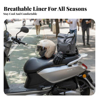 3C Certified Electric Motorcycle Helmet High Force ABS Shell All-Season Safety Helmet Comfortable Fit Safety Headwear Lightweight Design for Men, Women, Commuters, City Commuting, City Travel