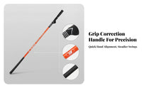 Lightweight Golf Grip Practice Aid Sturdy Golf Swing Training Stick
