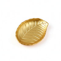Fruit Tray Gold Decorative Tray Embossed for Coffee Table