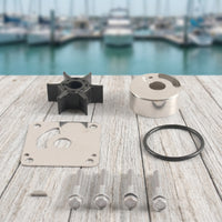 Outboard Water Pump Impeller Repair Kit Long-Lasting Water Pump Repair Kit with Impeller Reliable Dependable for Boat Owners