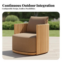 4 Pieces Anti 4-Piece Armchair and Loveseat Group Weather-Resistant Outdoor Furniture long-lasting Patio Conversation Set Comfortable seat pads for Families, Homeowners, Adults, rearyard, Terrace, Balcony, Sunroom