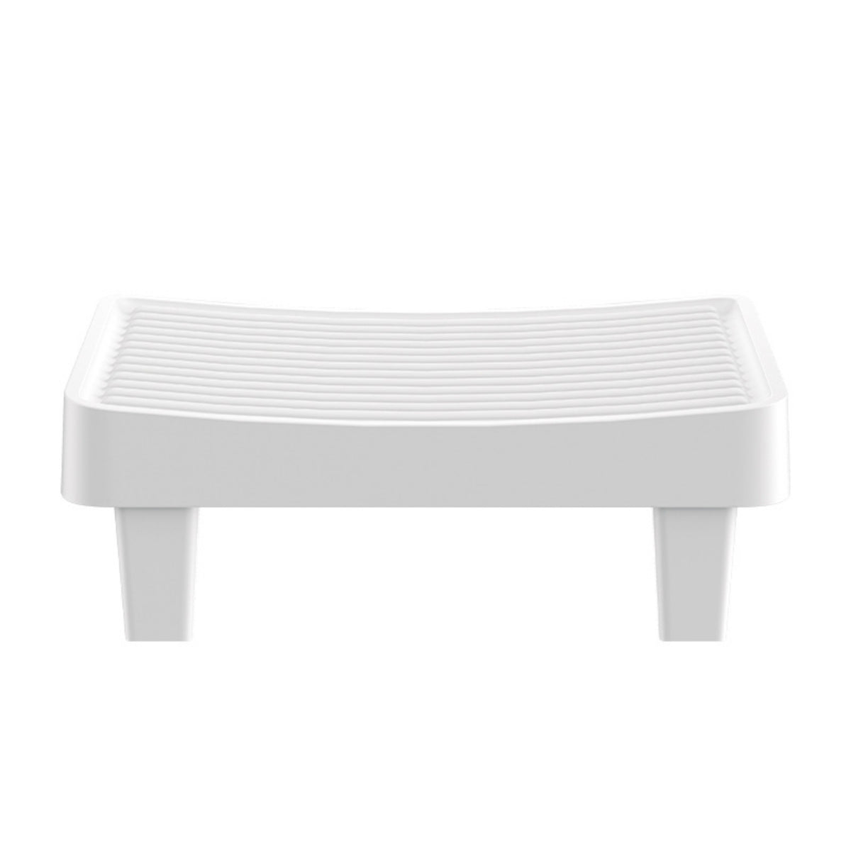 Non-Slip Cat Litter Step with Ribbed Surface Rectangular Litter Box Step Board Easy to Clean Low-Height for Cats