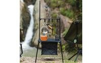 Aluminum Camping Table Multi-Use Portable Camping Table Carry Bag for Campers, Adventure Seekers