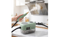 Portable Handheld Steam Cleaner Electric Steam Cleaner with Brush Heads Pressurized Fast Heating for Household