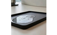 Mini Fridge Mat with Raised Edges Flexible Fridge Tray Mat with Raised Edges Heavy Duty for Kitchen