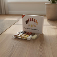 11 Pieces Wood Floor Repair Sealant Set Letter Marked Floor Repair Sealant