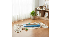 Cat Scratching Board Low Mess Corrugated Cardboard Cat Scratcher Corrugated Scratching Pad for Cats, Kittens