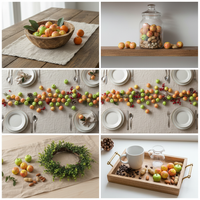 Mini Artificial Fruit Ornaments for Home Decor & Photography Props
