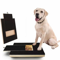 Wooden Cat and Dog Scratching Board with Sandpaper