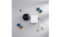 Bidirectional Rotation Rod Building Epoxy Finishing Machine Adjustable Speed DIY Fishing Rod Modification Machine Stable Support Stand Fishing Pole Building Tool Portable Design for Anglers, Home Workshop, Garage