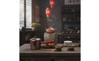 Copper Kettle Uncoated Interior Copper Tea Kettle Dripless Spout Teaware