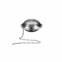 Rust Resistant Stainless Steel Seasoning Ball Easy to Clean Herb Seasoning Basket Food Grade Broth Flavor Infuser Reusable for Stewing, Braising