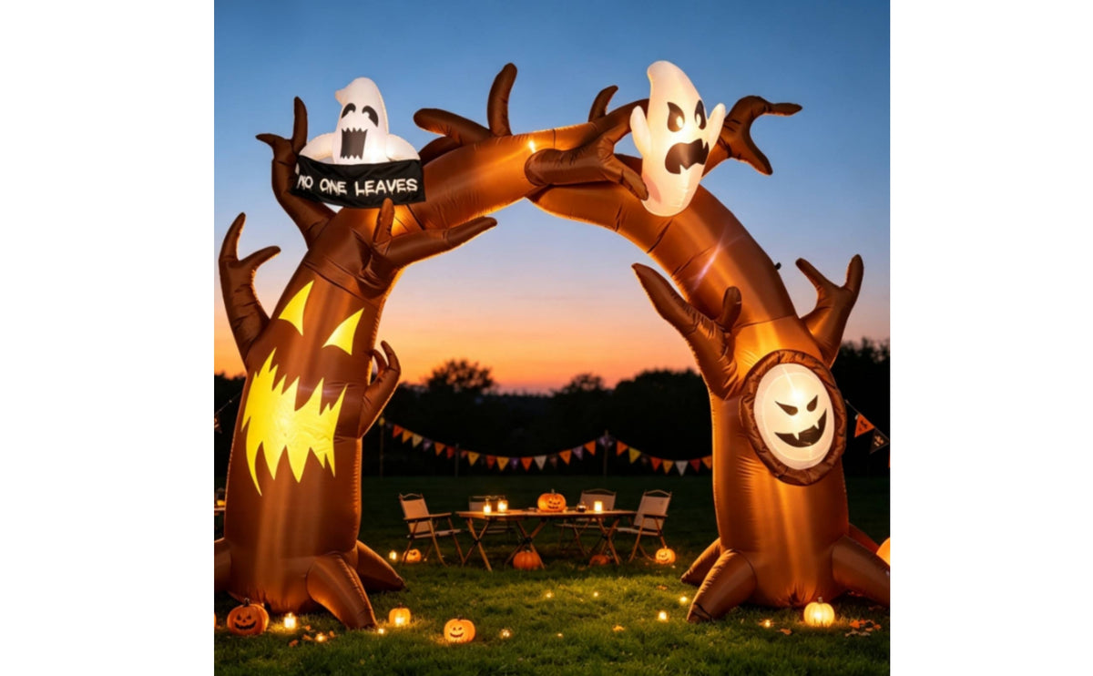 Halloween Inflatable Archway Quick Setup Halloween Archway Inflatable Decoration Easy Storage Toy Arch for Yard