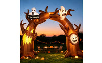 Halloween Inflatable Archway Quick Setup Halloween Archway Inflatable Decoration Easy Storage Toy Arch for Yard