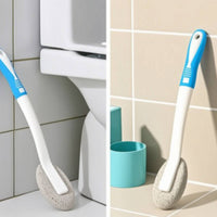 Pumice Stone with Handle Curved Toilet Bowl Cleaner with Handle Natural