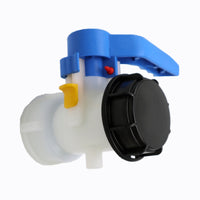 Tote Butterfly Valve High-Density Polyethylene Ton Container Tank Butterfly Valve Resistant for Liquid Transfer