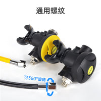 DIDEEP Scuba Diving Regulator Hose with Color Options