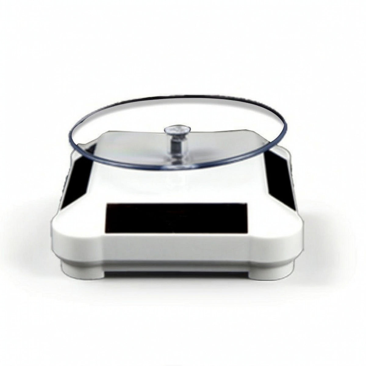 Solar Rotating Stand Compact Rotating Display Stand Solar Turntable Slim Lightweight for Jewelers, Jewelry Store