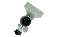 Screw-on Pipe Holder with Air Jet Valve Plastic Jet Valve with Support Arm Compact Pool Pipe Support Easy Installation