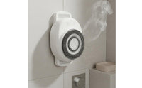 Electric Bath Scrubbing Brush Cordless Wall Mounted Shower Brush Exfoliating Scrubber for Washroom