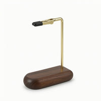 Bracelet Helper One-Handed Bracelet Fastener with Wood Base Stylish Jewelry Helper with Clip for Vanity