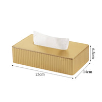 PU Leather Tissue Box Long-Lasting Leather Tissue Box Luxurious Feel