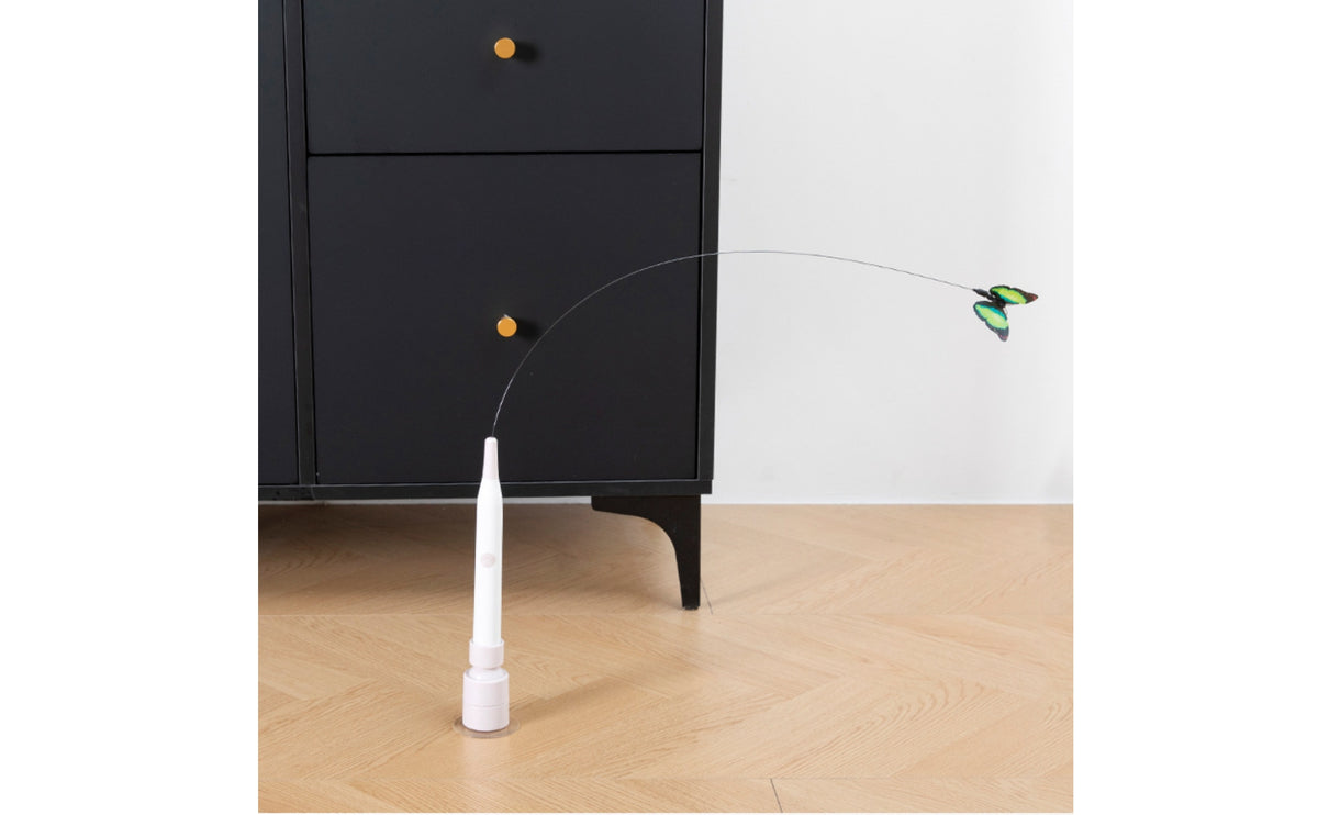 Electric Cat Teaser Interactive Suction Base Bendable