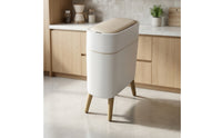 Narrow Smart Sensor Trash Can Elevated Automatic Trash Can with Legs Soft Close Slim Sensor Bin Small for Living Room, Bathroom, Kitchen