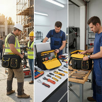 Electrician Tool Bag Multi-Pocket for Technicians, Repair Workers