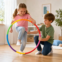 Kids Hula Hoop Detachable Plastic for Children's Play & Kindergarten Exercise