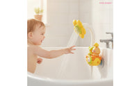 Button-Operated Electric Bath Toy with Hose Flexible Water Sprayer for Toddlers, Babies, Kids