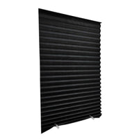 Pleated Blackout Shade Adjustable No Blinds Long-Lasting for Bedroom, Renters