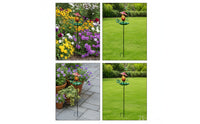 Hummingbird Feeder with Garden Stake Decorative for Lawns, Patios