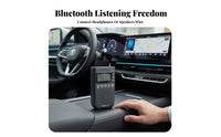 Rechargeable Frequency Modulation & AM/AM Bluetooth Radio Automatic Scanning and Pre-Programmed Stations Digital AM/frequency Modulation & AM Receiver TF Card Support MP3 Player USB-C Charging for Commuters, Travelers, Outdoor Enthusiasts, in-Vehicle Use