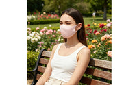 Cooling Facial Sun Cover Breathable Protection Face Covering SPF 50+ Equivalent Refreshing Silk Sun Cover for Women, Outdoor, Driving, Biking