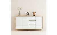 Sideboard Cabinet Freestanding Storage Cabinet Modern Furniture for Dining Room, Kitchen, Entryway
