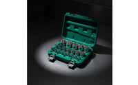 21 Pieces Socket Wrench Set Portable Socket Set Polished for Mechanics